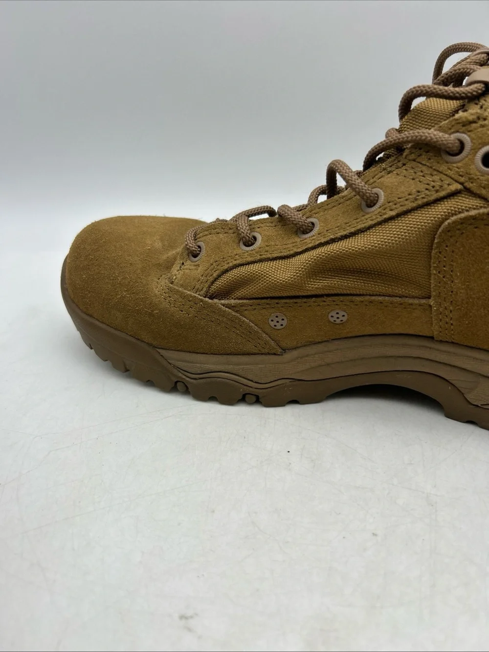 Military Uniform Supply OCP Assault Boots - Coyote Size 9 Reg (Read Desc)